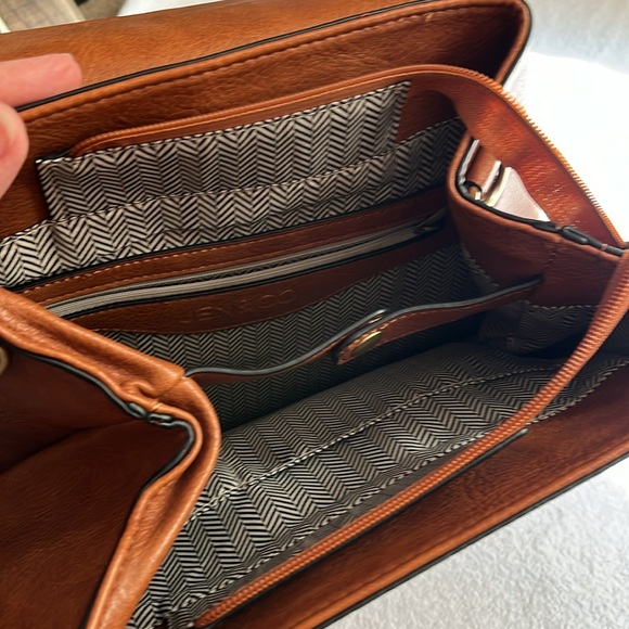 Convertible Brown/Cheetah Backpack Purse - Picture 6 of 13